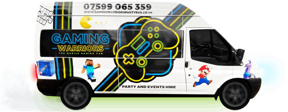 Hire Gaming WArriors VR Experience Bus 1